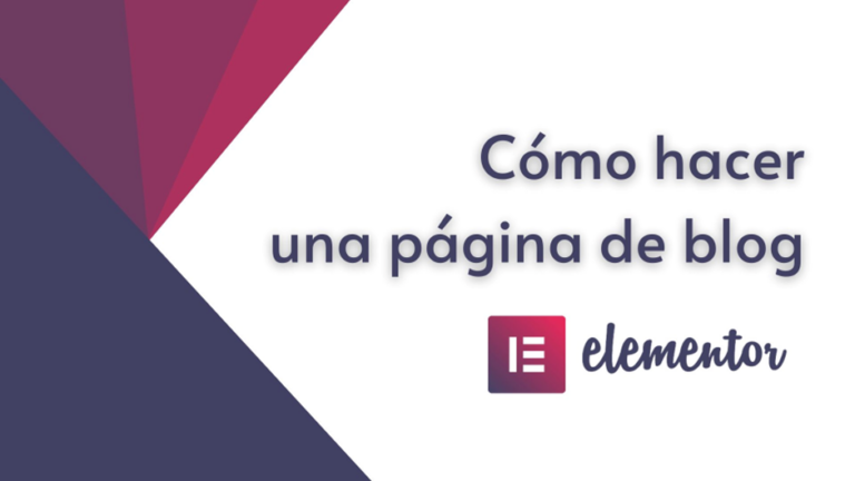 C Mo Crear Una P Gina De Blog Con Elementor